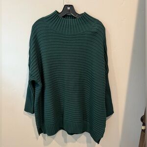 French Connection Green Sweater size Large